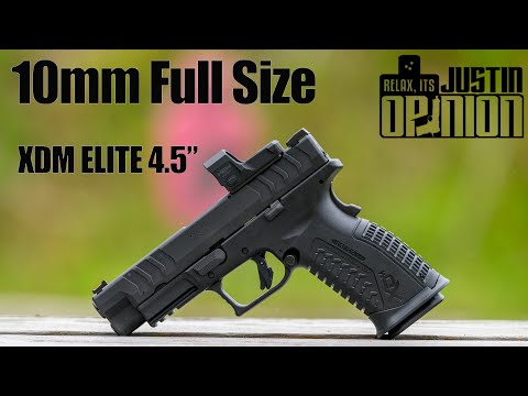 Springfield Armory XDM Elite 5.25 |An iron sighted competition gun!
