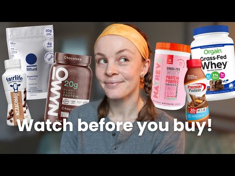 Dietitian's Protein Supplement Guide | The BEST Protein Shakes and Powders