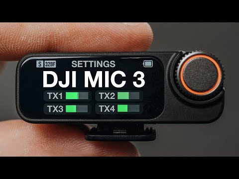 DJI Mic 3 Settings UNLOCKED - Full Menu Guide