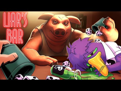 WELCOME TO LIAR'S DICE, COWARD! (Liar's Bar w/ Friends)