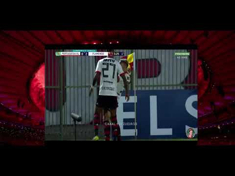 Portuguesa RJ 1 x 3 Flamengo   MENGÃO AVASSALADOR ! Melhores Momentos HD   Carioca 20191