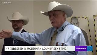 47 arrested in McLennan County sex sting