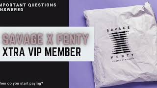 SAVAGE X FENTY VIP MEMBERSHIP | All Questions Answered