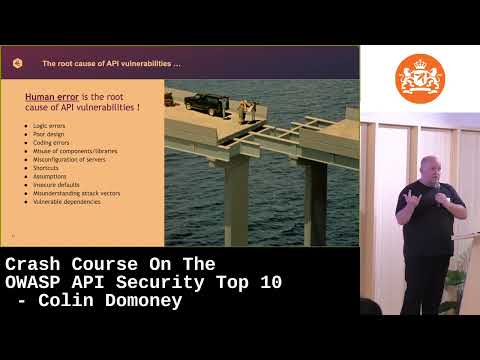 Crash Course On The OWASP API Security Top 10 by Colin Domoney