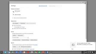 Chromium OS 43 on asus laptop (dev build 01-04-15)