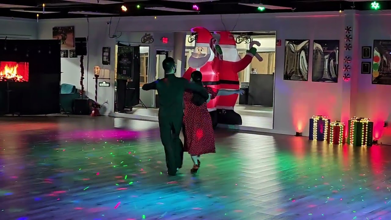 Waltz Show by Jacqui & Davy at our Christmas Party 2024