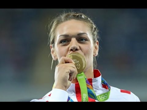 Sandra Perković Wins Gold for Croatia (discus) Rio Olympics 2016
