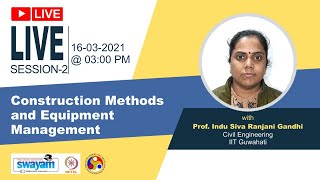 Construction methods and equipment management