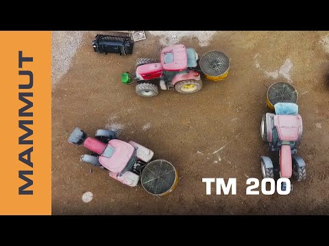 MAMMUT TM 150 ipari betonkeverő