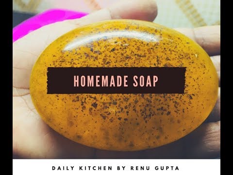 Processing of handmade soaps