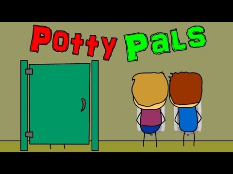 史上最尷尬！上廁所離別人很近時怎麼辦？ (Brewstew - Potty Pals)