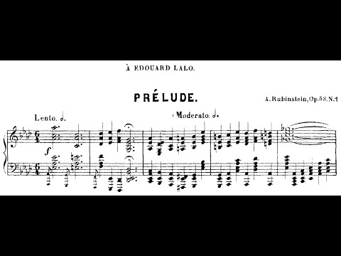 6 Preludes and Fugues, Op.53 By Anton Rubinstein (with Score)