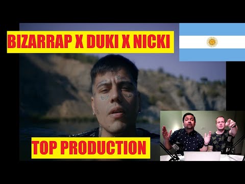 ENGLISH REACTION TO ARGENTINIAN RAP - Bizarrap x Duki x Nicki Nicole - YaMeFui