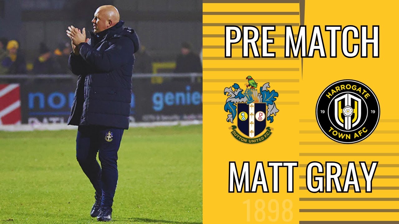 Sutton United vs Harrogate Town highlights