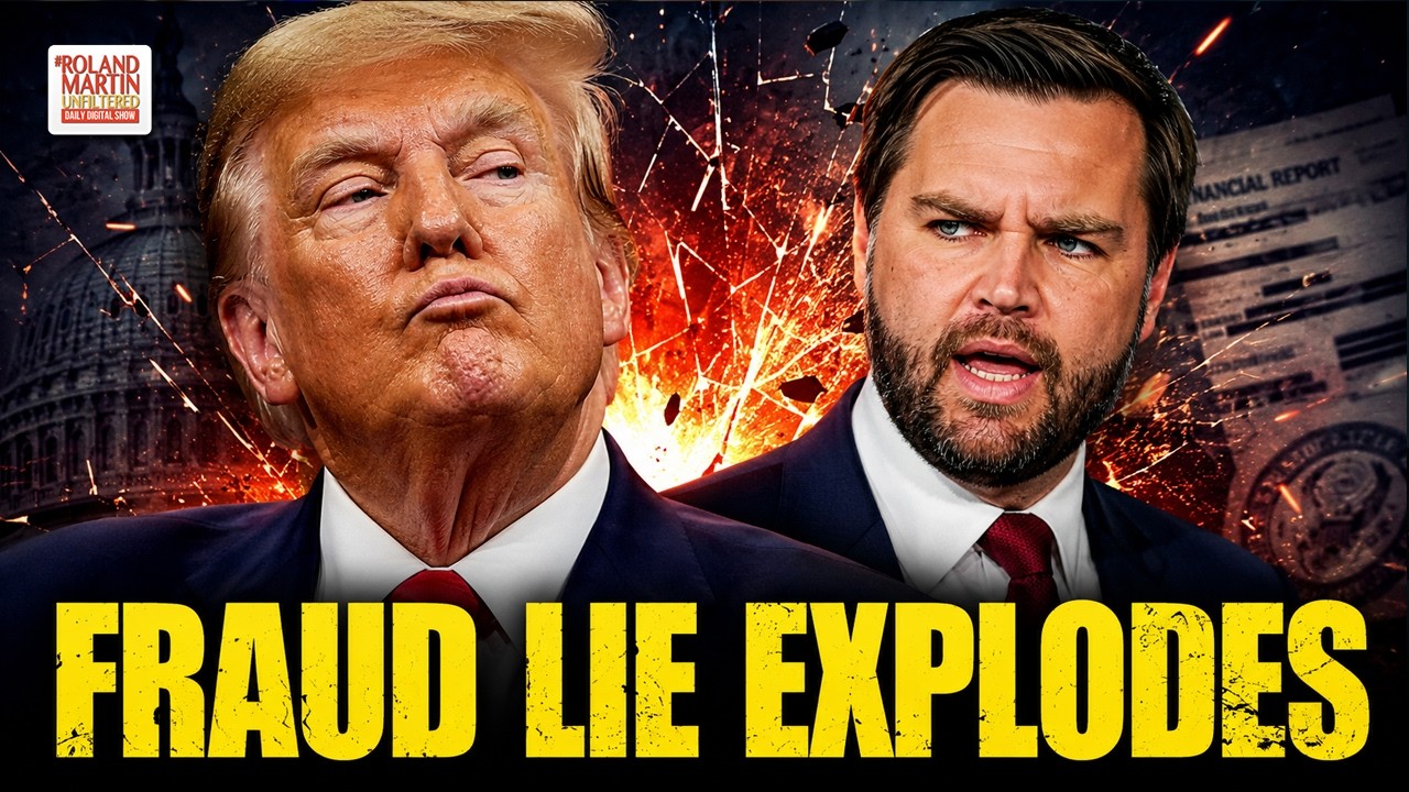 “Dumbass MAGAts.” JD Vance Cries Fraud. Roland Exposes Trump Letting Rich Fraudsters Skate.