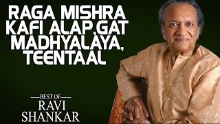 Raga Mishra Kafi Alap,Gat Madhyalaya,Teentaal - Pandit Ravi Shankar (Album: Best Of)