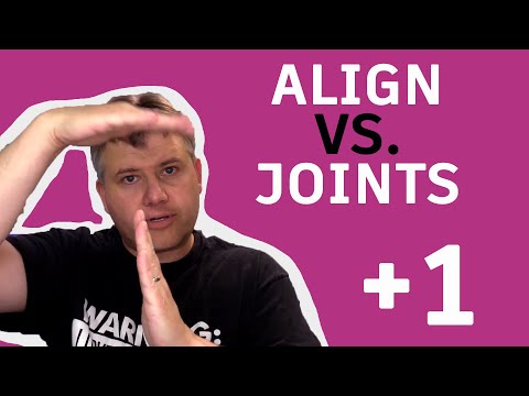Fusion 360 — Align vs Joint — Ask LarsLive