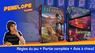 CARTOGRAPHER HEROES & MAP PACK - Règles du jeu, Partie complète, Avis à chaud !