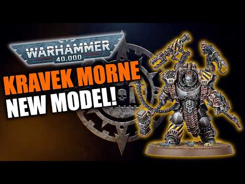 NEW Iron Warriors Warsmith Kravek Morne Revealed! | Warhammer 40k 10th Edition