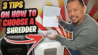 How to Choose the Perfect Shredder: 3 Easy Steps & Fellowes 