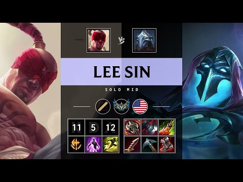 Lee Sin Mid vs Viktor - NA Challenger Patch 25.12