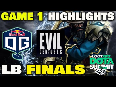 OG.Seed vs Evil Geniuses Game 1 Highlights Dota Summit 12 Lower Bracket Finals