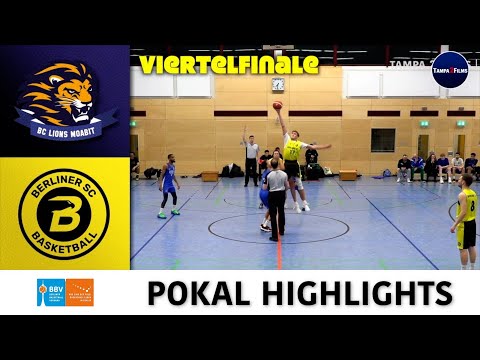 Pokal HIGHLIGHTS | BC Lions Moabit vs. Berliner SC | Viertelfinale | 13/2/25
