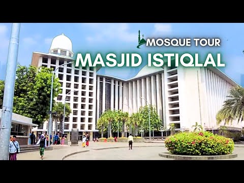 Tour Masjid Istiqlal Jakarta ✨️ The Largest Mosque in Indonesia ✨️ (NO VOICE-OVER)