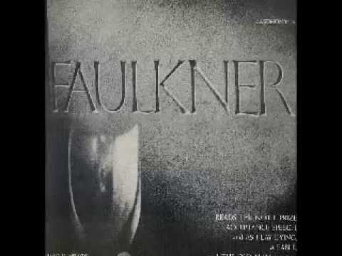 WILLIAM FAULKNER reading form his own books 1954 (small part)