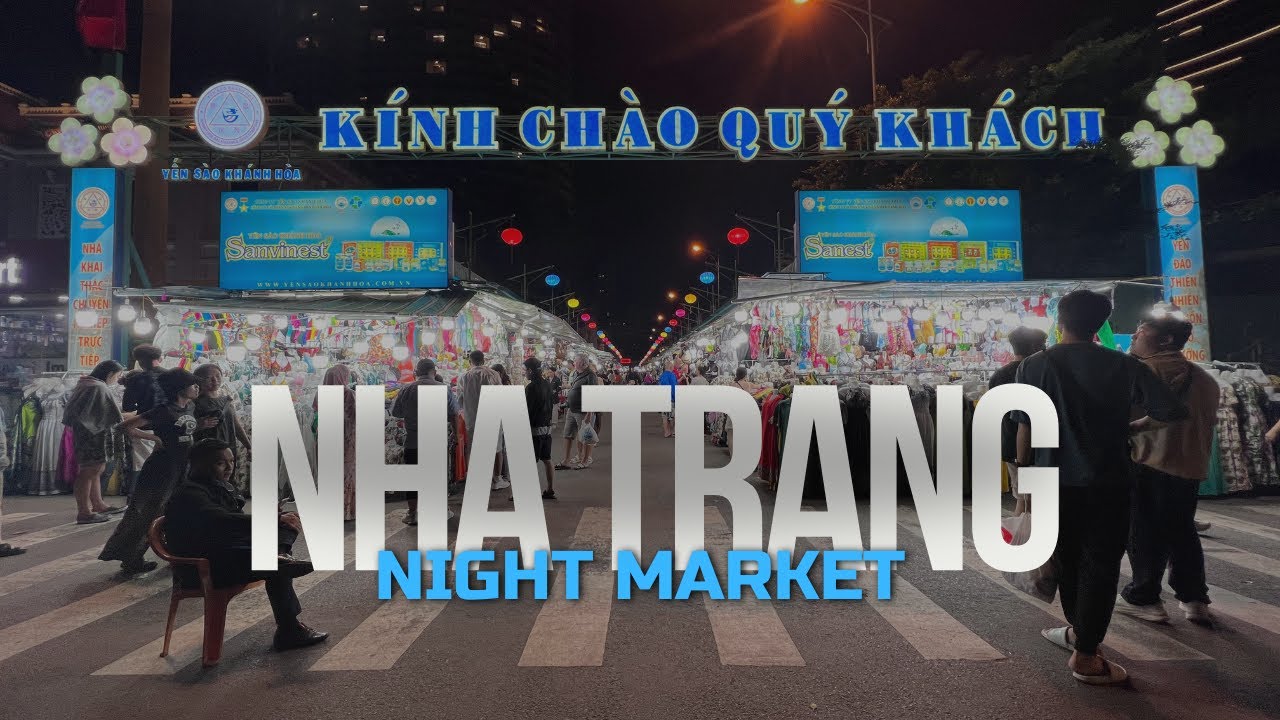 Experience the vibrant Nha Trang Night Market through the lens of a tourist.