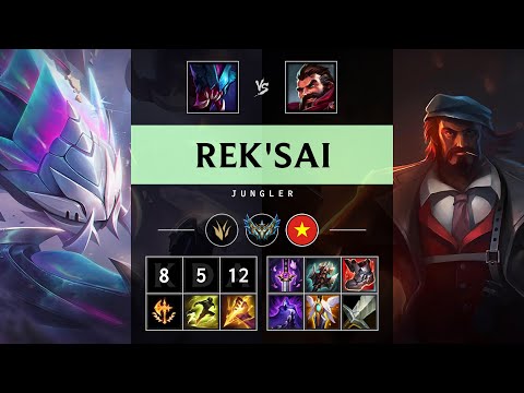 Rek'Sai Jungle vs Graves - VN Challenger Patch 25.10