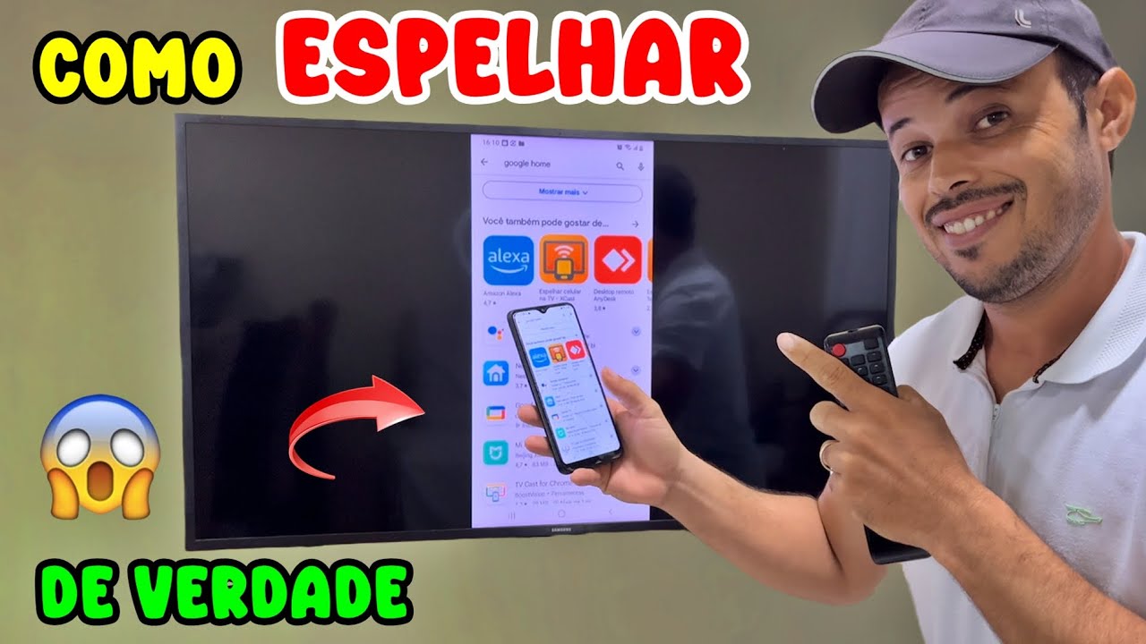Como Espelhar o Celular na Tv em 2024, único Método Que Funciona