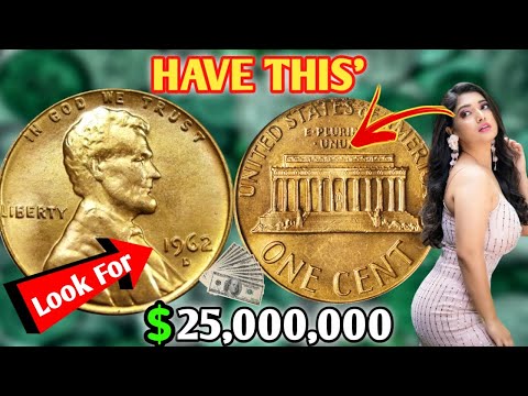 1962 D Lincoln Memorial One Penny Coin Value | How Much is a 1962 D One Penny Worth Today?