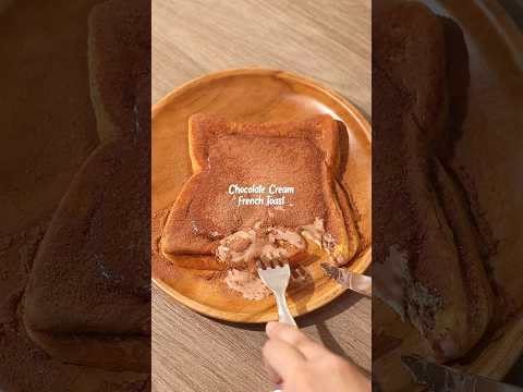 French Toast with Chocolate Cream