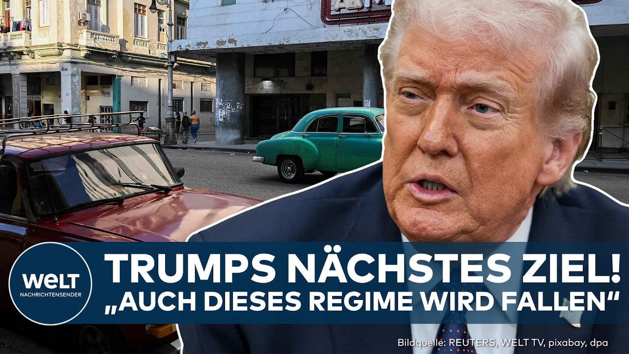 USA: Donald Trump droht nächster Insel! „Auch Kuba wird fallen!“
