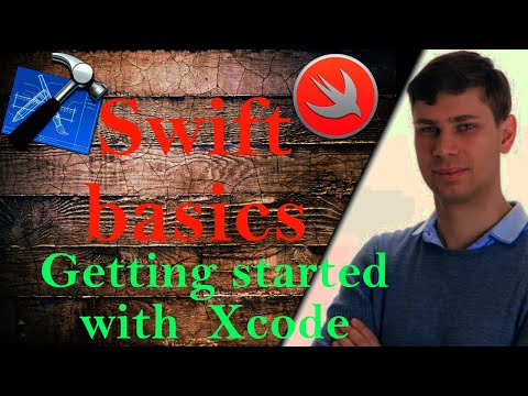 Swift basics: First Swift project in Xcode, build and run application, let and var variable types