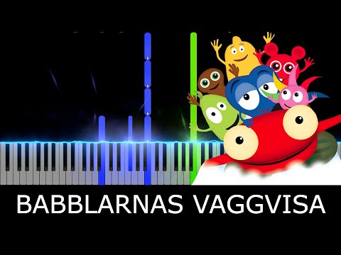 Babblarnas vaggvisa - Babblarna | Piano Tutorial