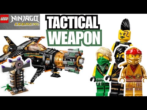 71736 LEGO Ninjago Legacy | Boulder Blaster Speed Build + Review