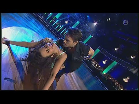 Mattias Andréasson och Cecilia Ehrling - salsa - Let’s Dance (TV4)