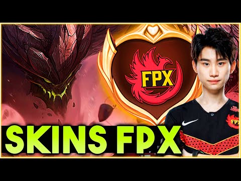 SKINS de CAMPEONATO de FPX REVELADAS 👀 Noticias LoL