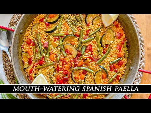 One of the BEST Paellas EVER using Seasonal Summer Produce