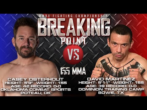 MFC 20 - Breaking Point - Casey Osterhout VS David Martinez