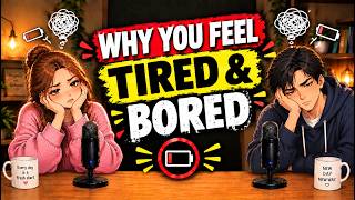 Why You Feel Tired All The Time | English Podcast For Beginners (Real Conversation Practice)
