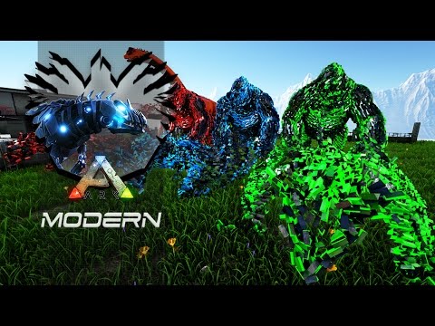 ARK Mods Volcano T3EP33 - Todos Elementais Wyvern & Muitos Clones!