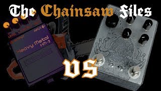 Video thumbnail for The Chainsaw Files – Dunwich The Nihilist (Tyrant) vs. Boss HM-2 clone comparison by Dome