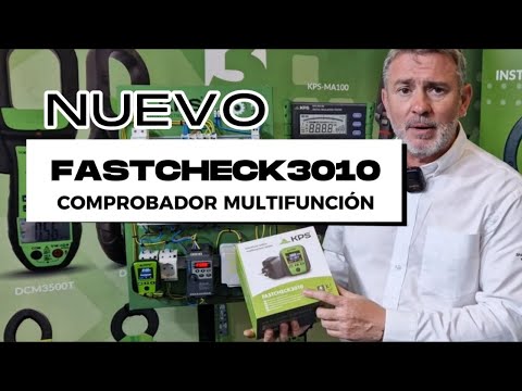 COMPROBADOR MULTIFUNCIÓN de bolsillo FASTCHECK3010