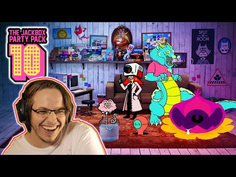 Trying EVERY GAME In The Jackbox Party Pack 10!