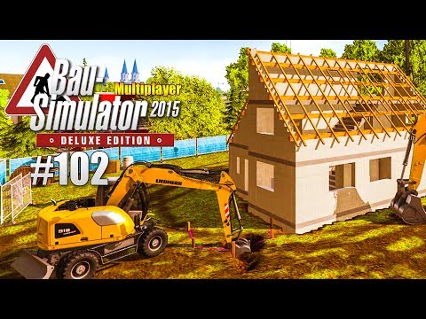 Bau-Simulator 2015 Multiplayer #102 - MOBILBAGGER im Einsatz! CONSTRUCTION SIMULATOR Deluxe