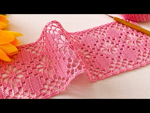 🌟Eye-Catching Crochet Pattern‼️You Can Make This Pattern in Any Size (Tutorial Video)