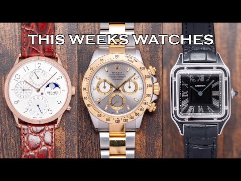 This Weeks Watches - Rolex Daytona, Hermès Quantieme Perpetuel, Cartier Santos & Much More [EP248]